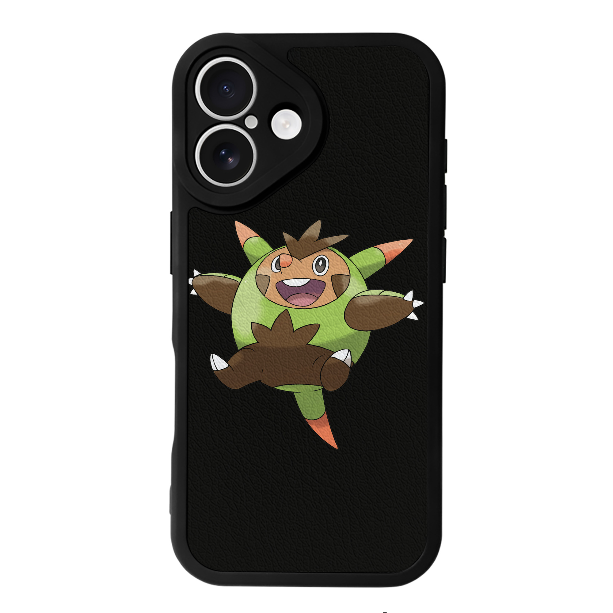 （画像用） ポケットモンスター Pokémon 【iPhone 16シリーズ対応】シリコンスマホケース（レザー調） 材質：シリコン